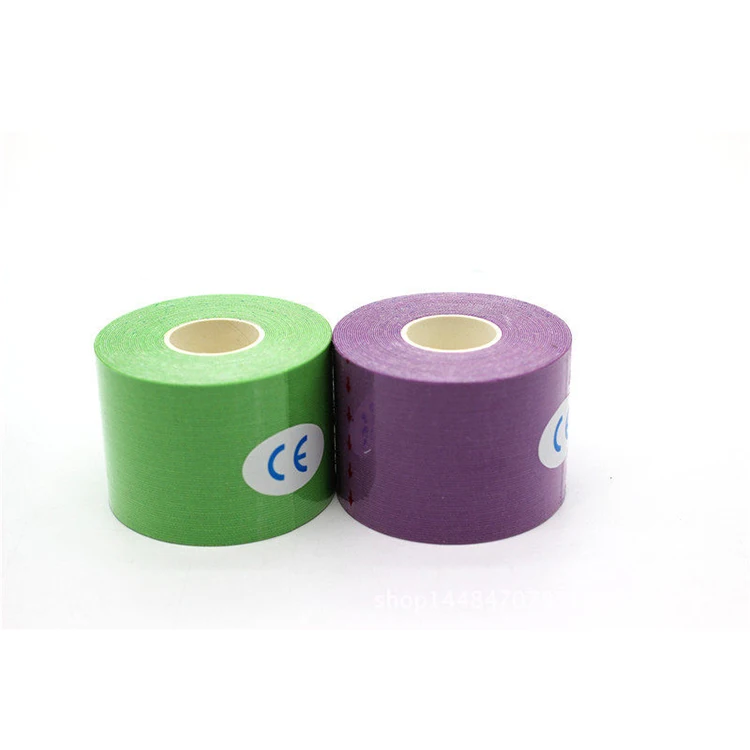 
VIRSON Waterproof Cotton Elastic Kinesiology Sports Tape Athletic Muscle Medical Tape 5cmx5m 