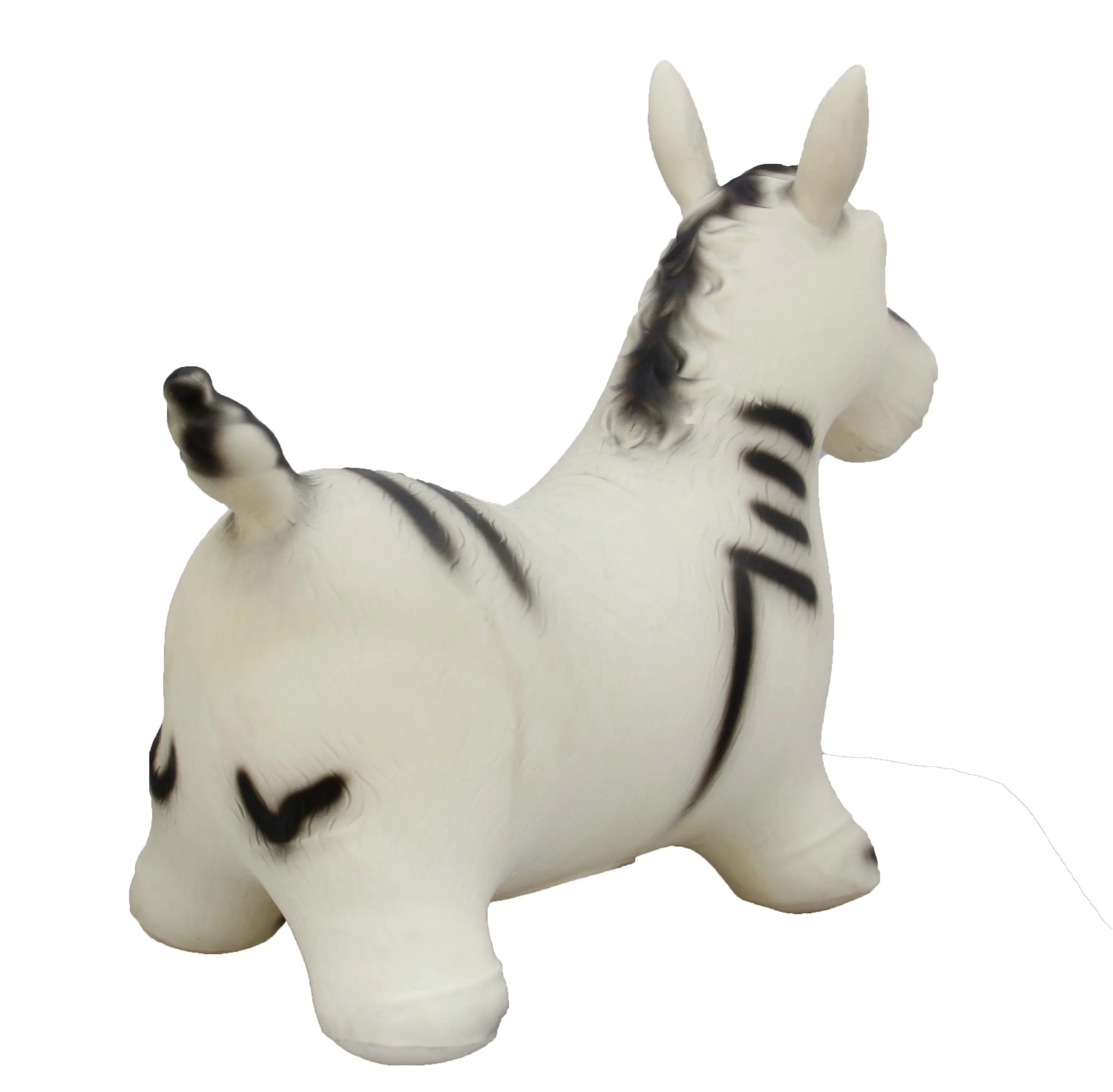 
Inflatable Eco-friendly PVC material Ride-on Animal hopper zebra indoor & outdoor toys 