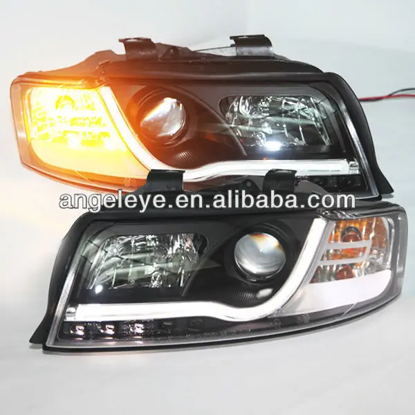 для audi a4 b6 головного света привело led головная лампа черный v2 типа 2001-04