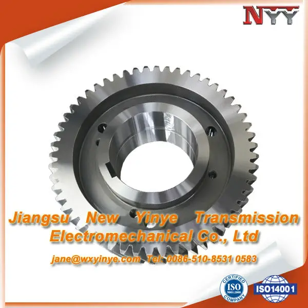 Carbon steel forged spiral gear