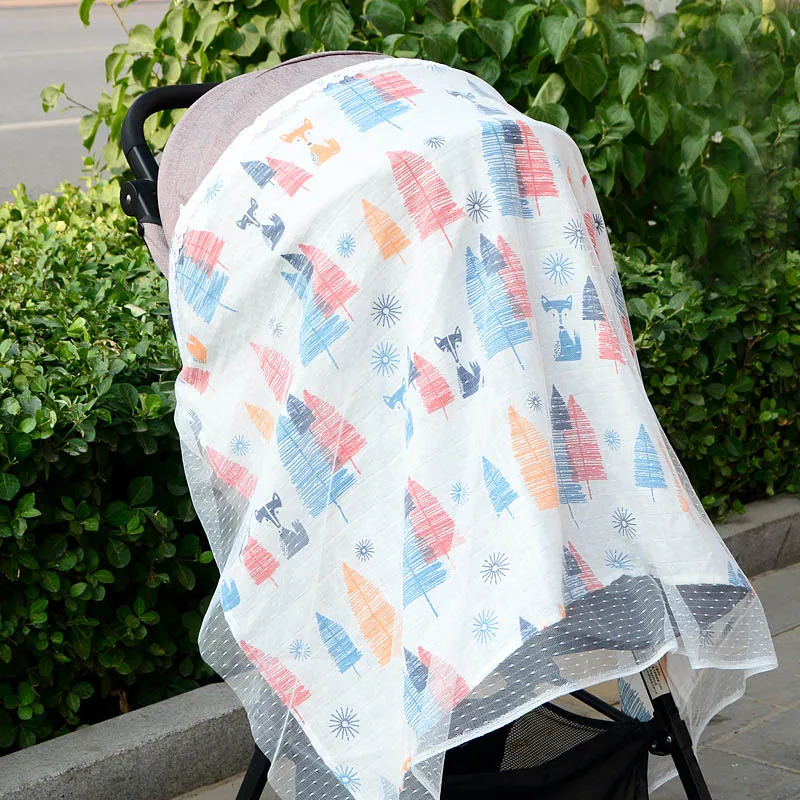 Best Seller Infant Baby Car Seat cover Stroller Breast Feeding Breathable Scarf Nursing Breastfeeding Privacy Cover
