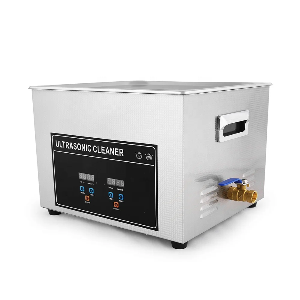 540W 40Khz 15l ultrasonic washer in kitchen for crayfish, fruits and vegetables cleaning