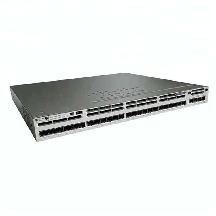 Original New Cis co Switch 3850 24 Port Gigabit Ethernet Network Switch WS C3850 24S E