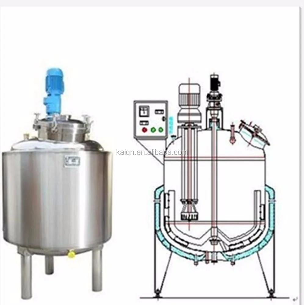 KQ-1000L emulsifying machine mixing tank, lab mixer emulsion,mixer homogenizer lab
