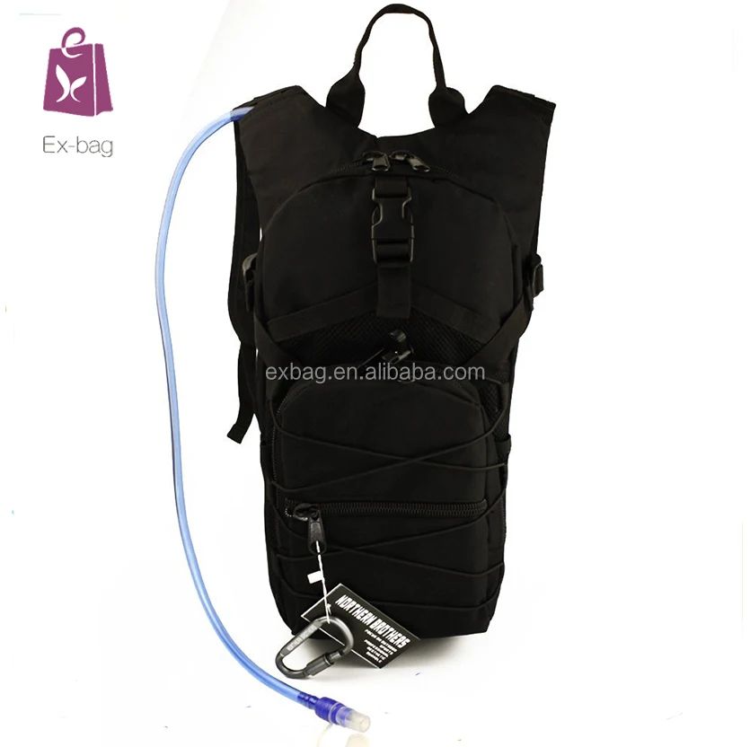 Hydration Backpack with 2L Water Bladder,Outdoor Pack for Running Camping Cycling Travel,Camo Rucksack for Men Women Kids