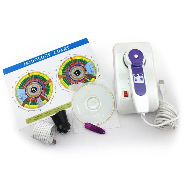 2020 Professional portable 5mp iriscope iris analyzer iridology camera with pro iris