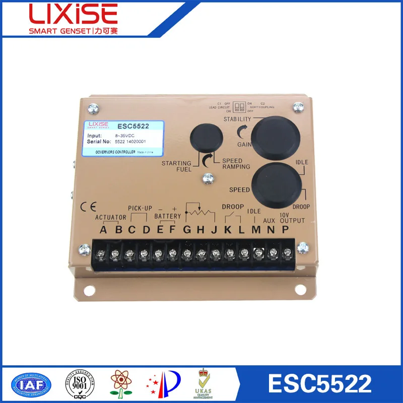 механический губернатор ESD5522 генератор установить регулятор скорости
