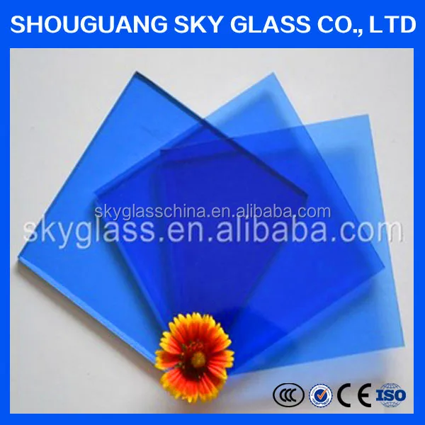 
8mm bronze tinted auto glass from sky glass factory 