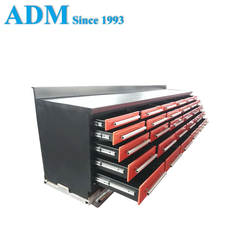 Heavy Metal Storage Tool Cabinets, Work bench.