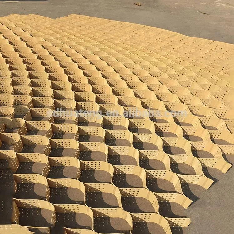 PLASTIC GEOCELL honeycomb gravel retainer