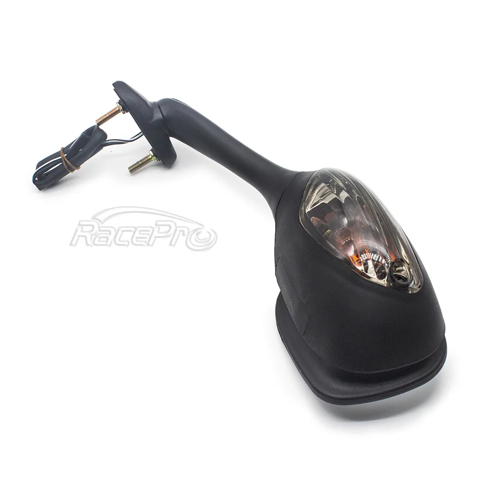 Black Motorcycle Turn Signal Mirrors For Suzuki GSXR 600 750 1000 2006-2008