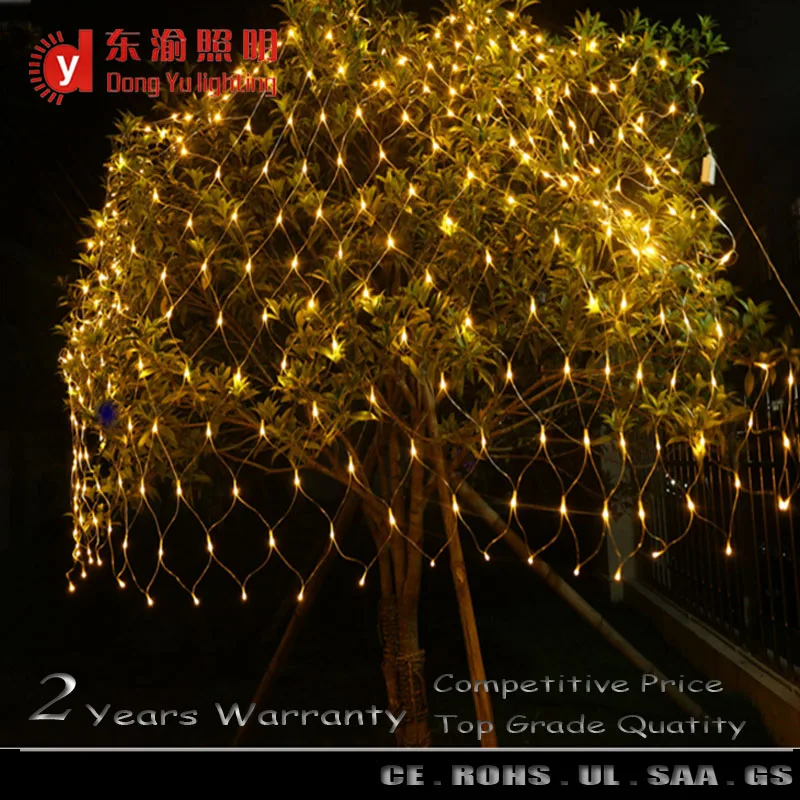 Programmable wholesale Xmas holiday time hedge flashing net light curtain light