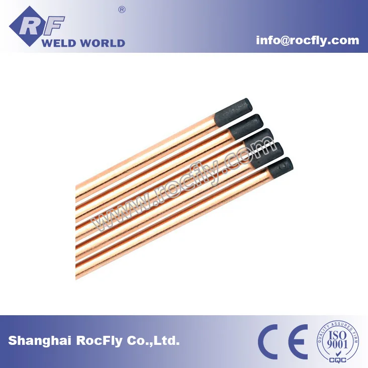 Copper Coated Jointed Gouging Rod Carbons Graphite Electrode