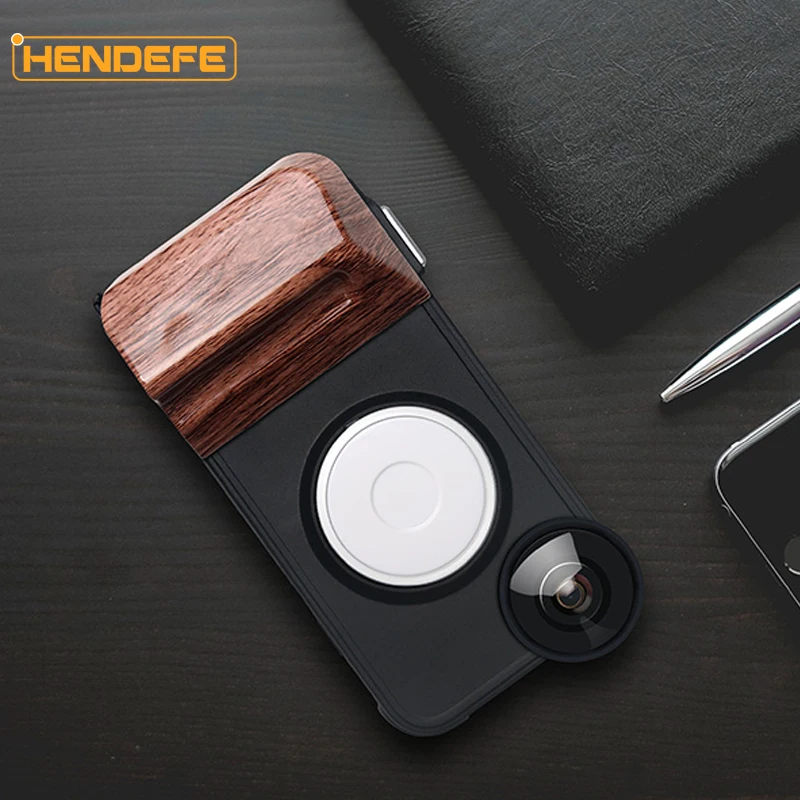 High quality selfie ring light phone case SLR Camera professional cold+warm fill light lens for mobile phone ring light case