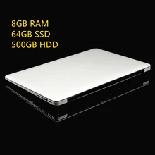 8GB Ram+64GB SSD+500GB HDD Ultrathin Quad Core J1900 Fast Running Windows 8.1 system Laptop Notebook Computer, free shipping