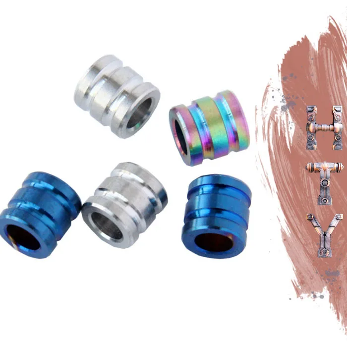 Wholesale Titanium Keychain Bead with Paracord