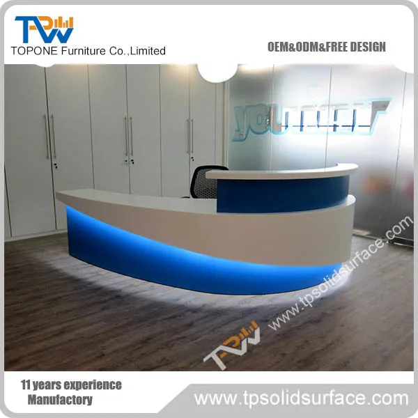 Factory Directly front desk design large executive customer service counter for hospital