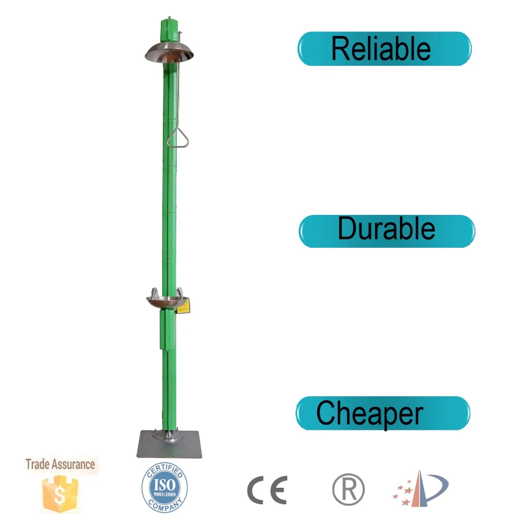 Outdoor Freeze Protected Safety Insulated Eye Wash and Shower Station