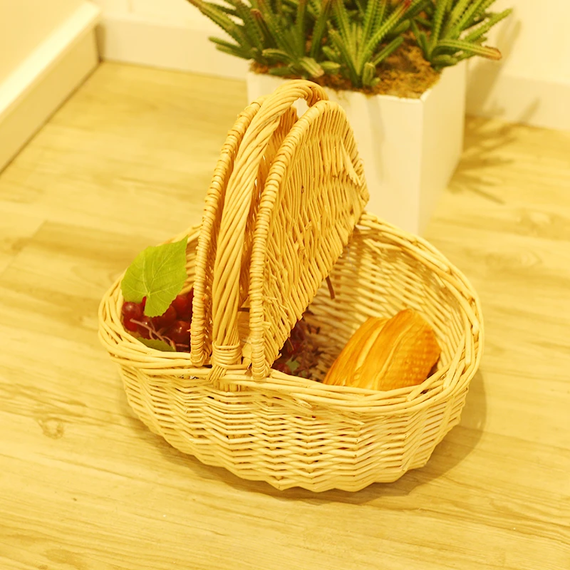 Wholesale Travel Durable Outdoor Wicker Picnic Baskets