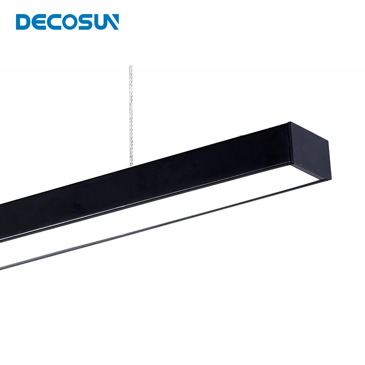 
18W 24W 36W 42W 48W Aluminum Led Batten Light 600 900 1200 1800Mm Office Surface Mounted Led Linear Light 