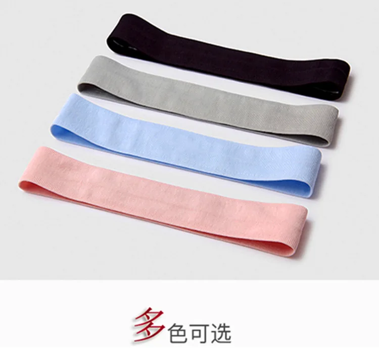 Seamless knitted headbands with anti-slip silicone  refelection logo for Running / Yoga tie Headband Sports Sweatband
