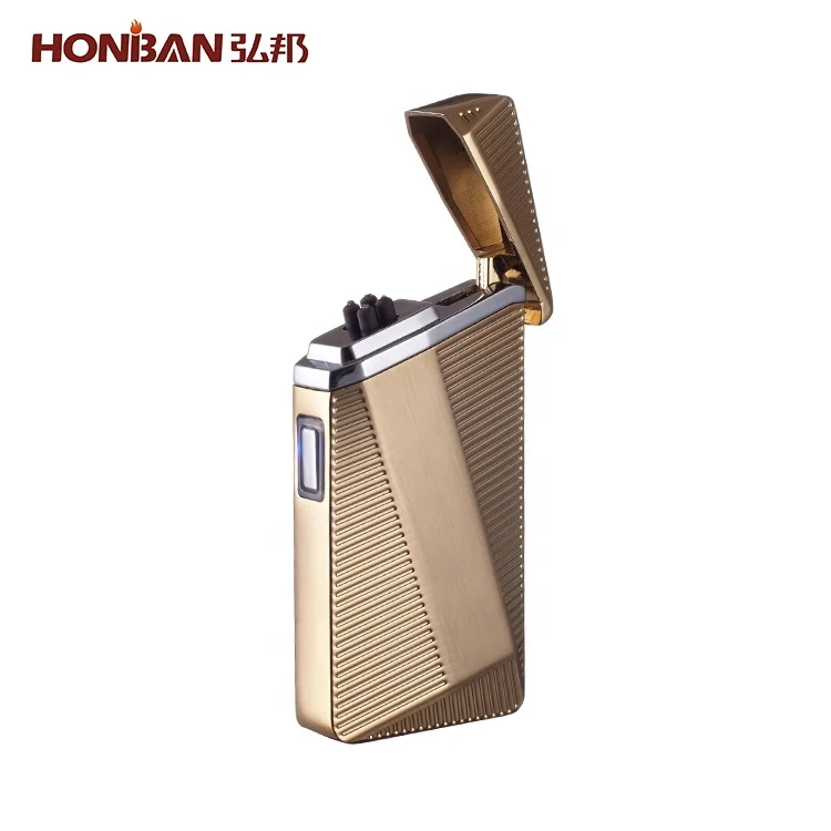 Windproof Electronic Cigarette, USB Electronic Cigarette Lighter Pulse Arc Cigarette Lighter