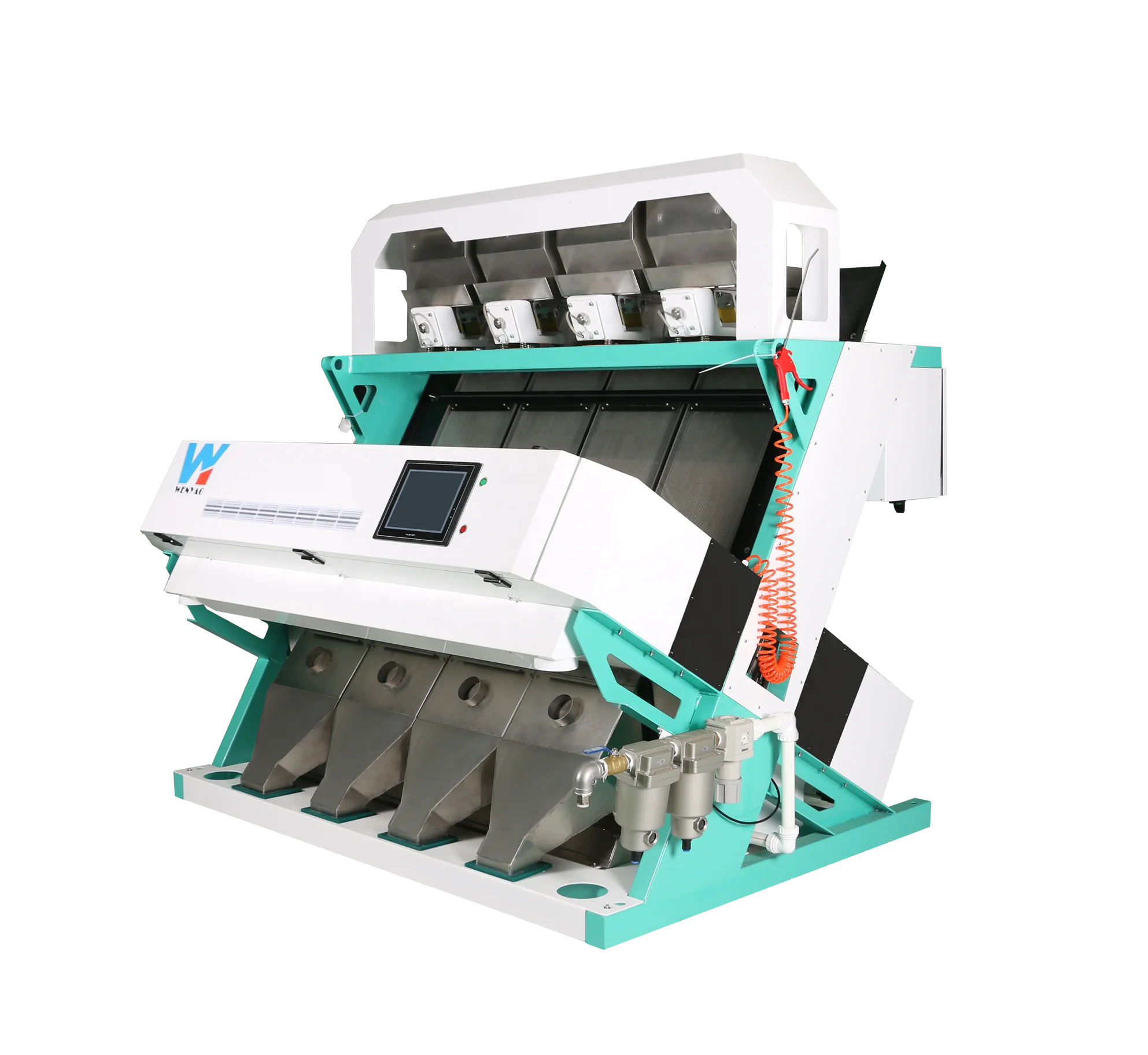 Plastic flakes craps optical sorting machine for recycling equipment plastic color sorter