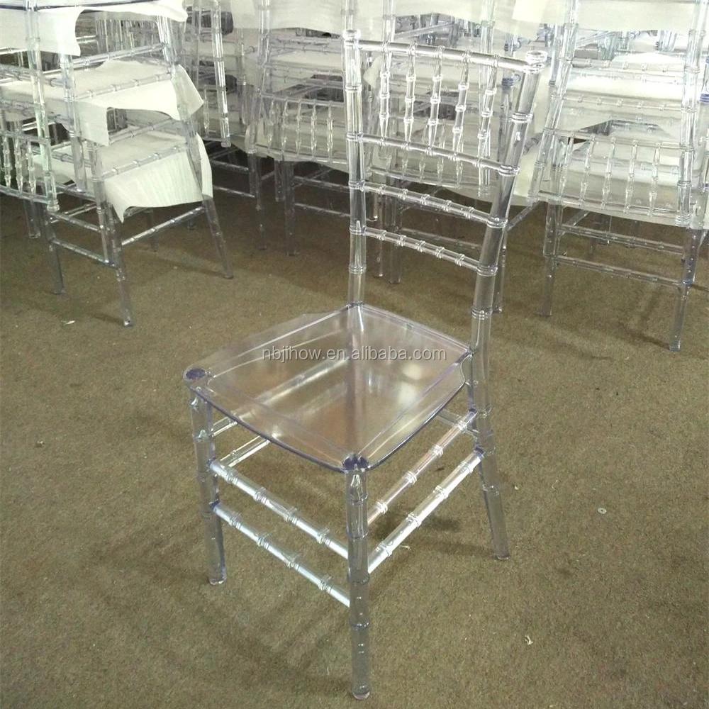 wholesale polycarbonate acrylic resin clear napoleon chair