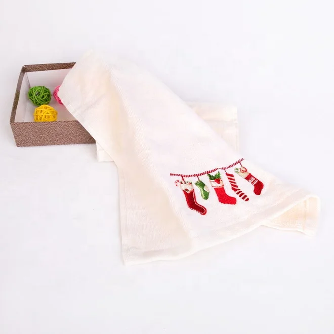 Christmas towel gift set christmas gift wrap set