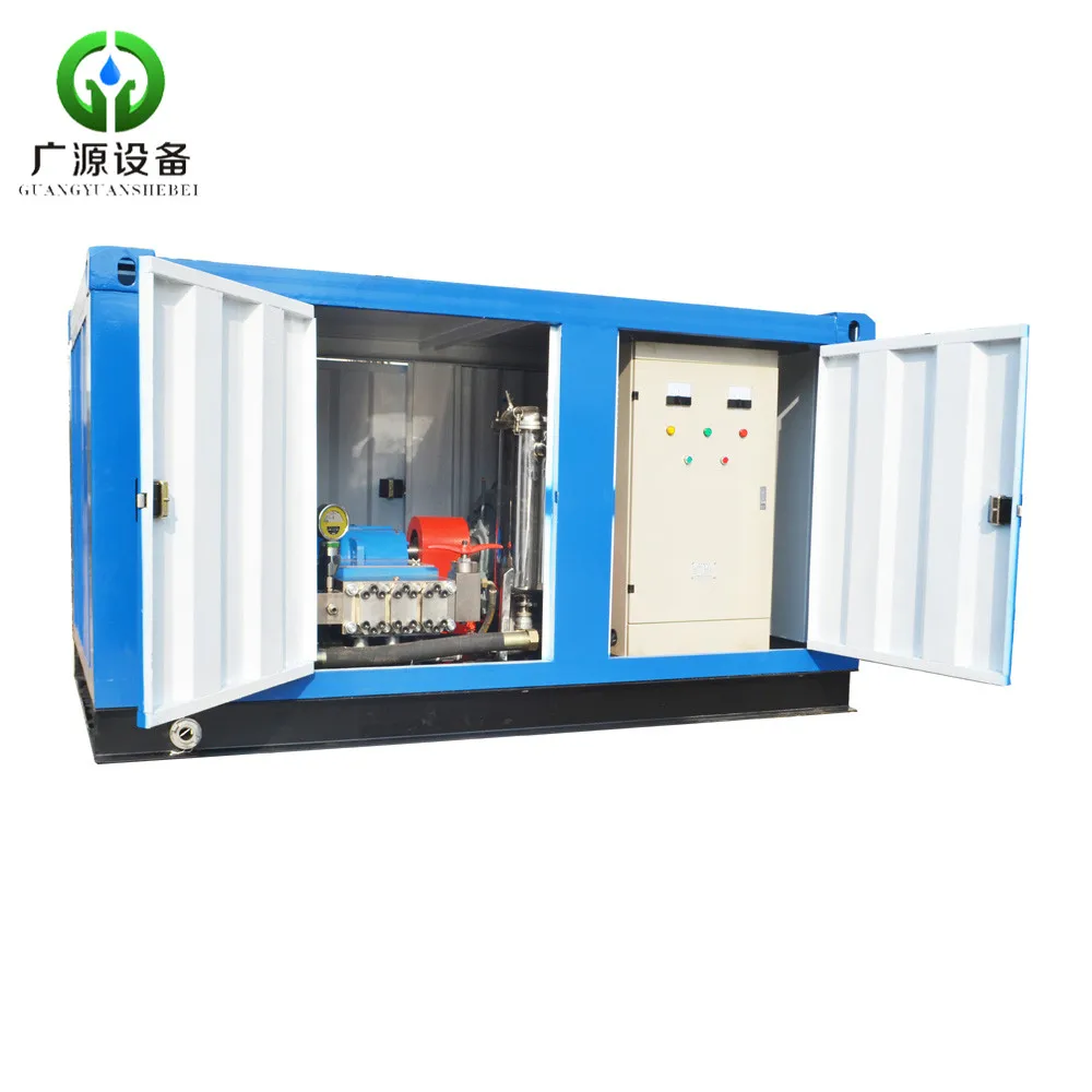 1000bar Industrial Condenser Pipe Cleaner High Pressure Water Jetting Cleaning Machine