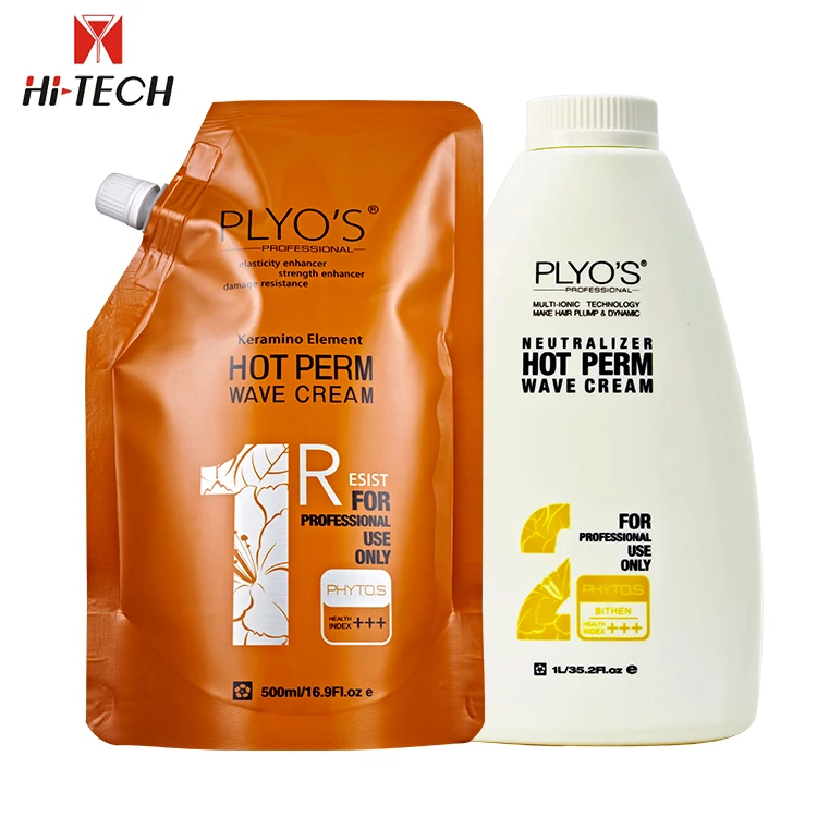 Ceramic Hair Perm Brands Long Duration wave Lotion Hair Perm