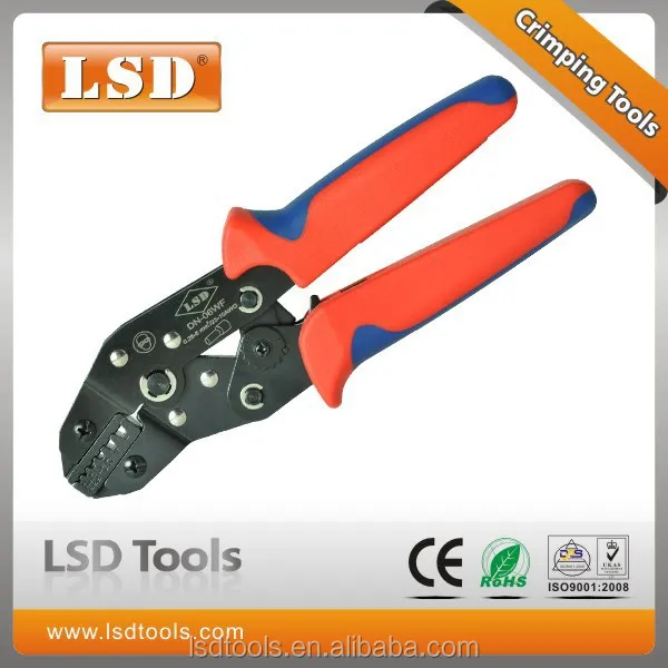 Pliers Type crimping tool for crimping wire-end ferrules 0.25-6.0mm2,LSD brand professional hand crimping tool made in China