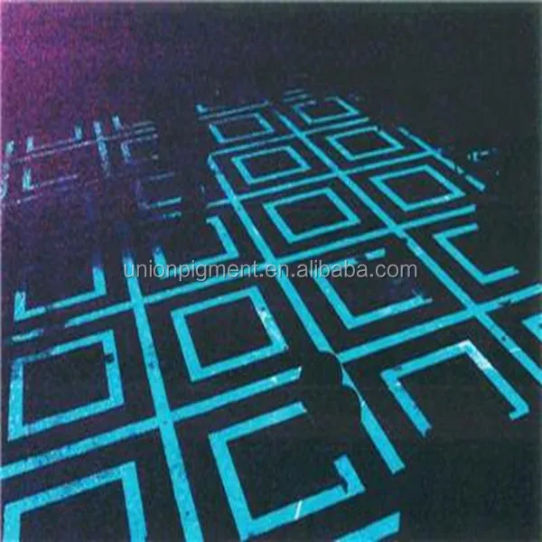 Luminescent pigment powder pigments for ceramic