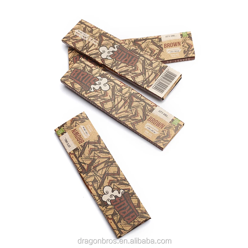 100% Hemp smoking rolling paper unbleached paper for smoking