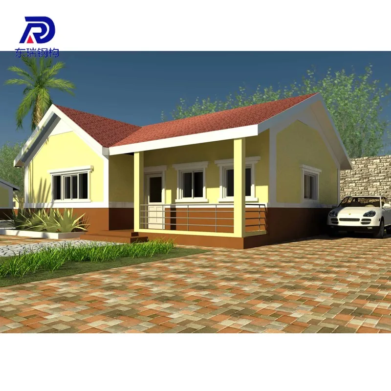 Low cost mobile steel outdoor metal garden house