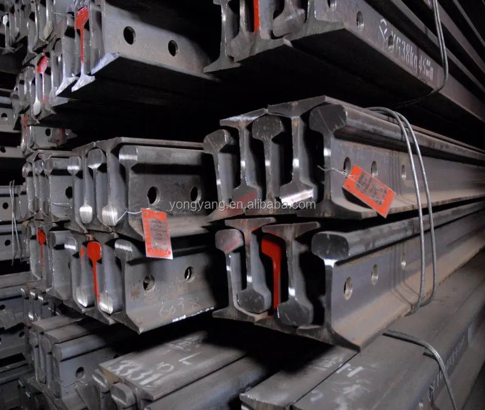 
non secondary 24kg/m Q235 55Q light rail, steel rail 