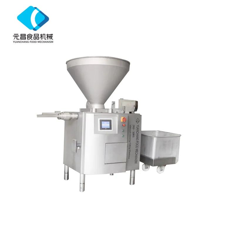 Автоматическая вакуумная машина для изготовления колбасных изделий