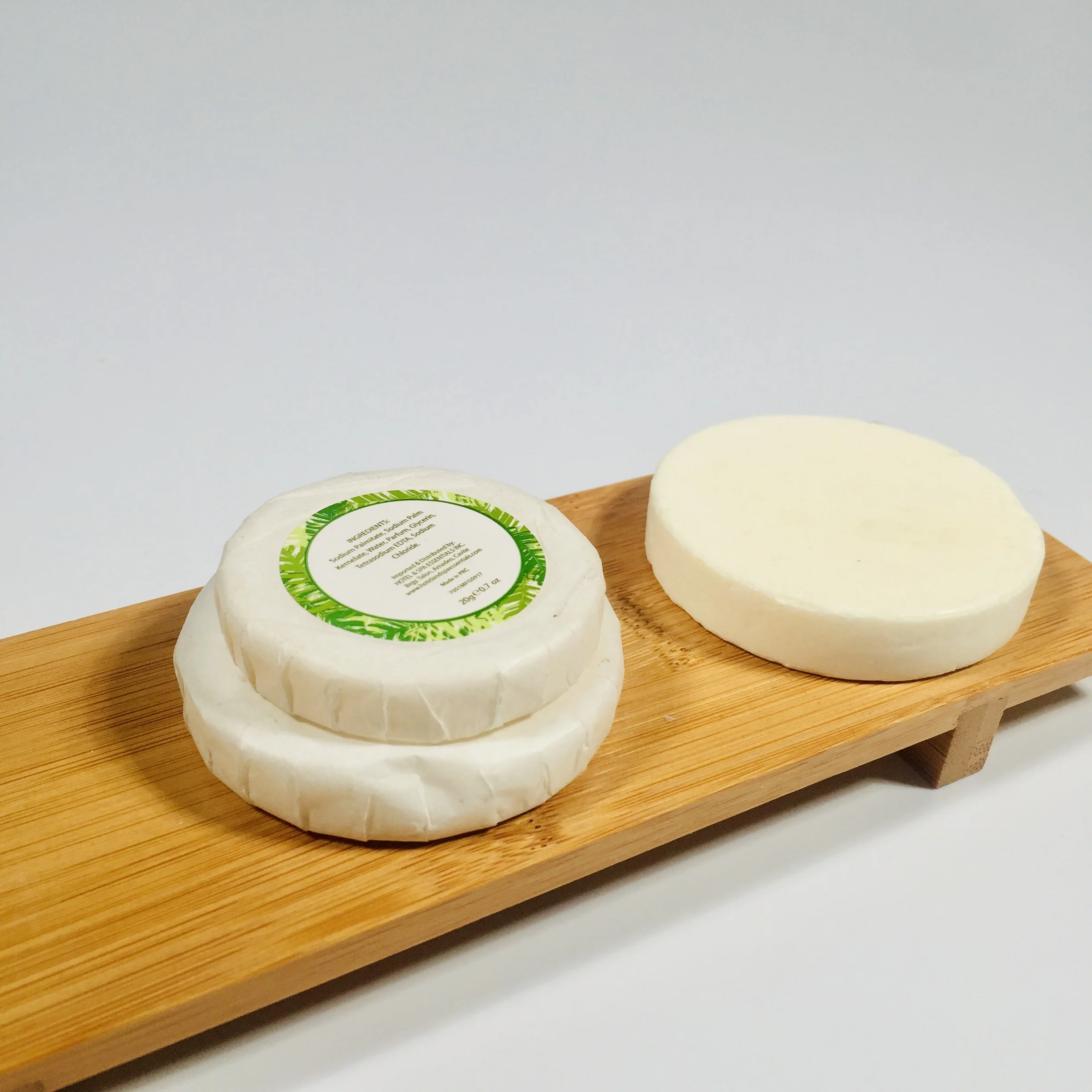 High Quality Hotel Mini Round Square Oatmeal Hotel Soap With Pleated/Paper/Plastic wrapped