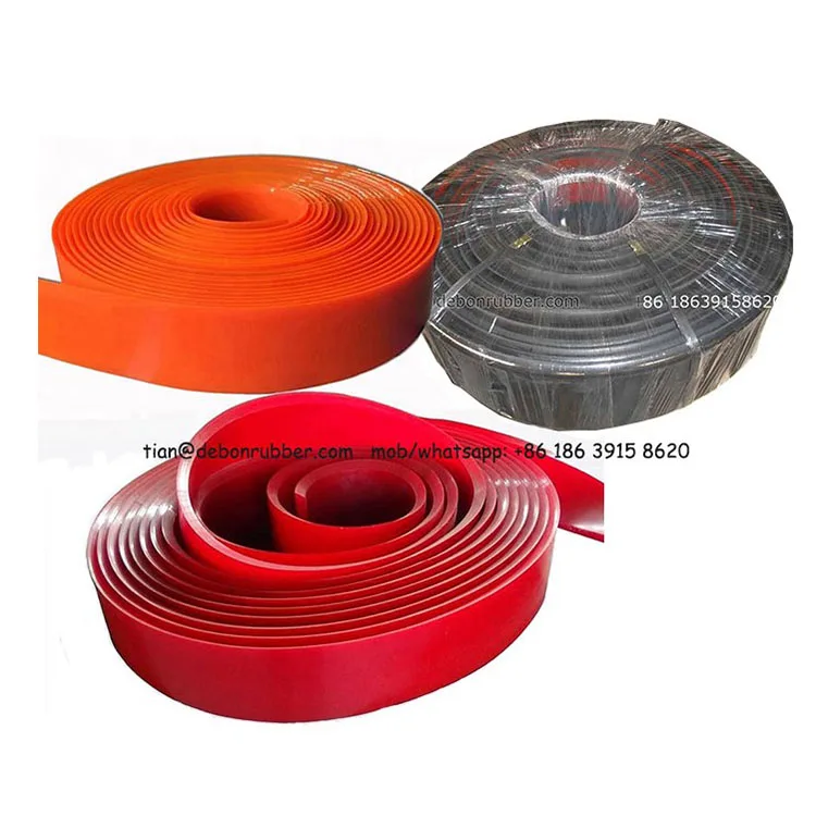 Belt Sealing Systems Conveyor Side Polyurethane skirt board With Clamps
