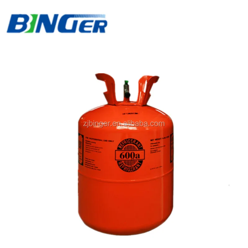 Китайский производитель, бренд Binger, хладагент R600a, цилиндр, хладагент, газ