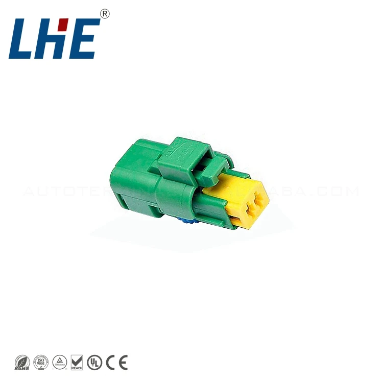 211PC022S5049 fci корпус розетки зеленый женский водонепроницаемый авто электрический разъем