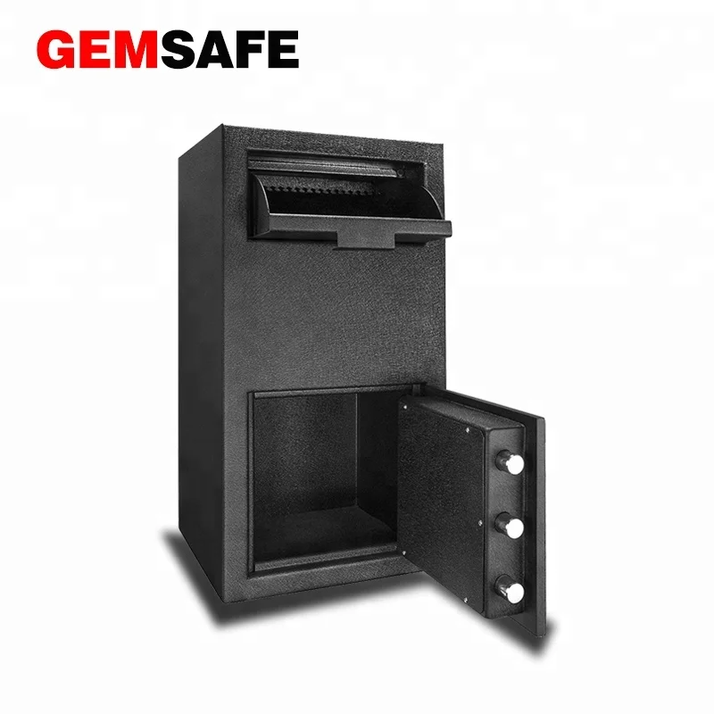 QF685 Cash drop safe box depository safe deposit safe