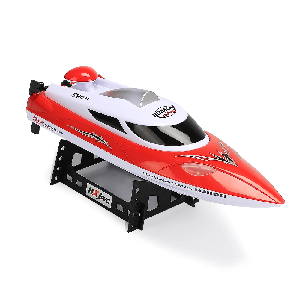 HONGXUNJIE HJ806B  rc boat remote night light racing toy speed boat remote control for sale