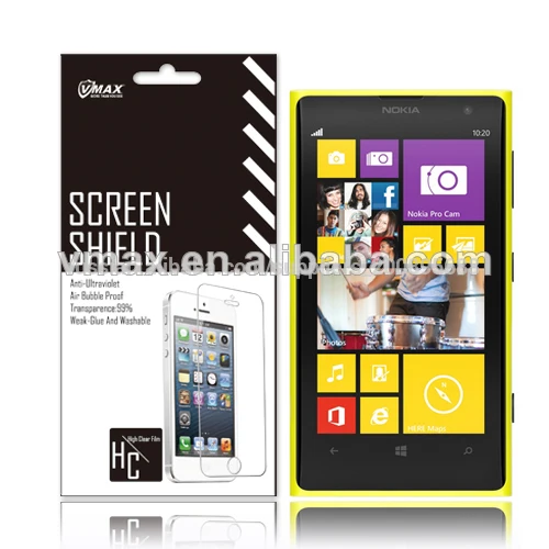 телефон экрана защитная пленка для nokia lumia 1020 цвет/odm службы( высокий ясный)