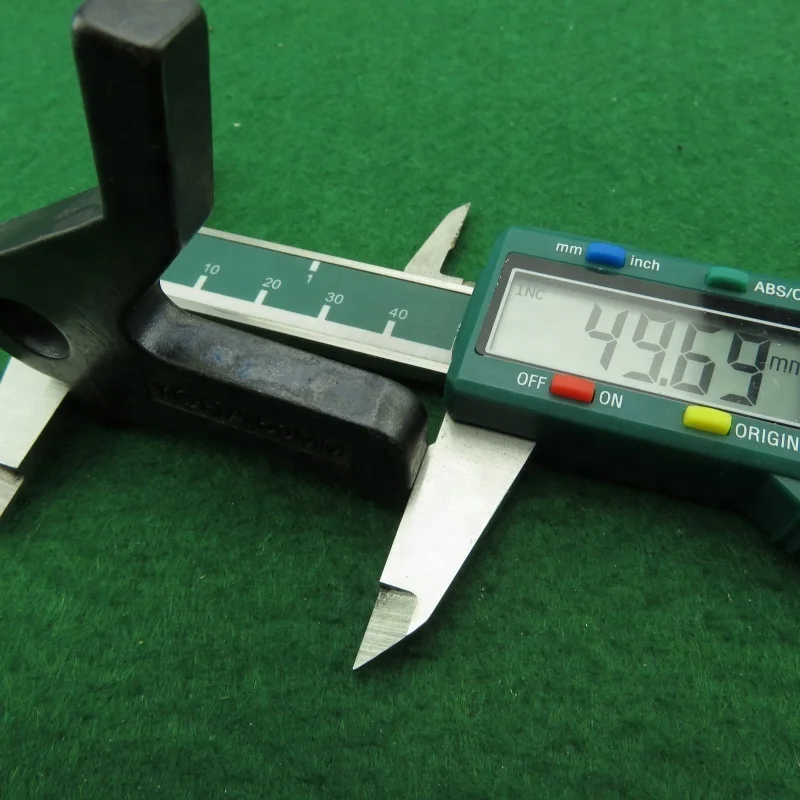 YOHA skiving machine spare parts 50mm radian presser foot for leather skiving machine