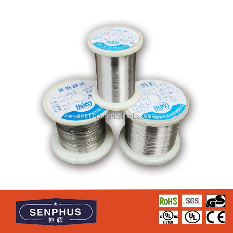 Constantan wire COPPER nickel resistance wire cuni44 or cn49w/6J4