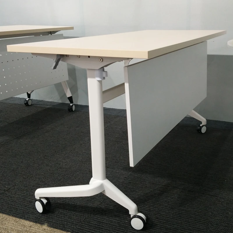 Guangzhou wholesale market training metal stainless steel folding table classroom furniture