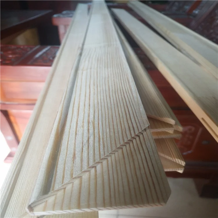 good quality low price unfinished wood frame for stretched canvas wood stretcher bar