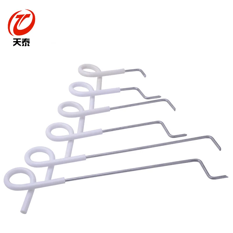 
farm fence products electric fence nail-in pigtail post for fencing wires 