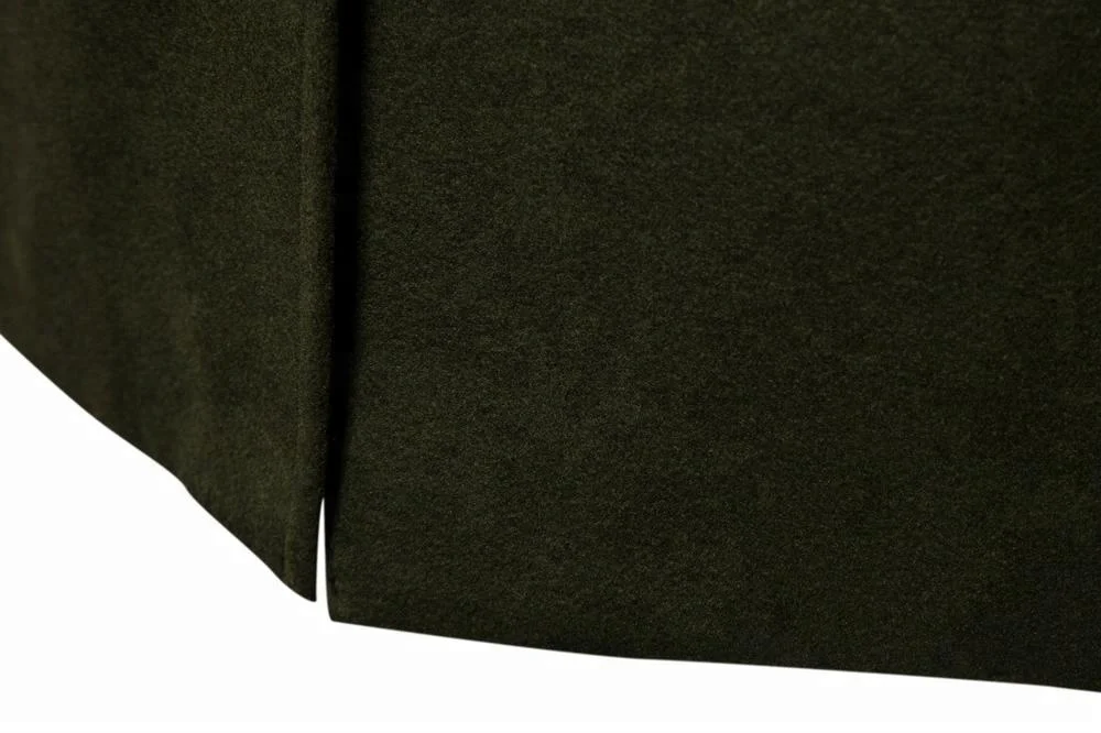 
hot sale latest design high quality mens military wool long overcoats 